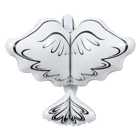 LOLIPPYY White Dove Balloon Decorative Props for Wedding Birthday Party with Pigeon Shape Design