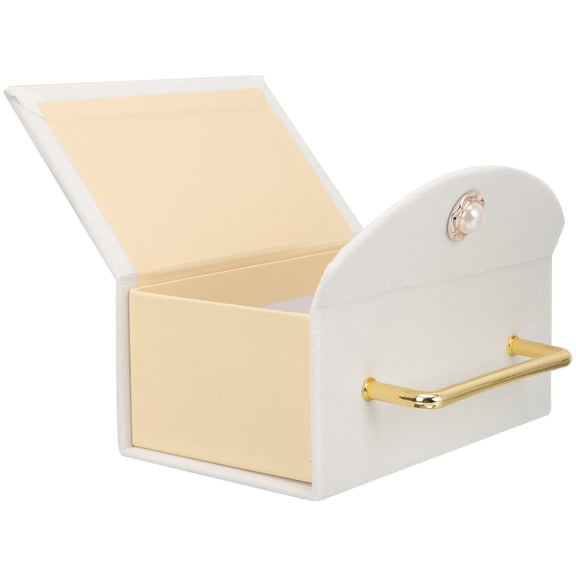 LOLIPPYY White Foldable Paper Box with Magnetic Lid, Ideal for Wedding, Birthday, and Special Occasion Storage