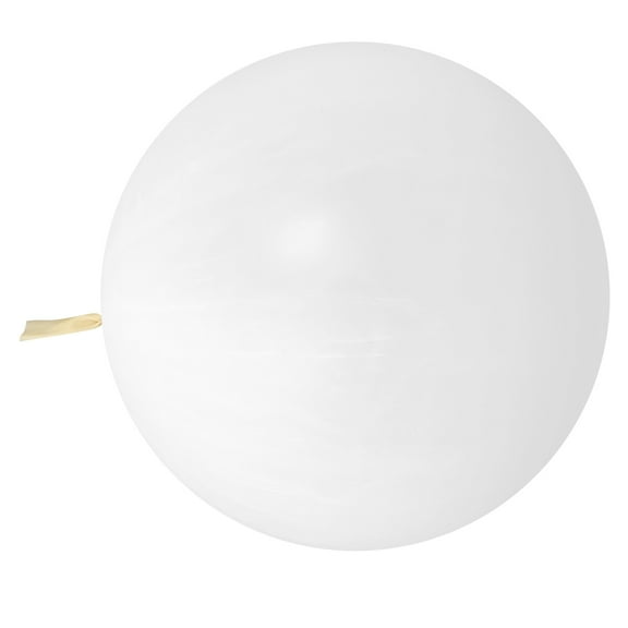 LOLIPPYY White Jumbo Latex Balloon for Aerial Weather Observation and Event Decoration