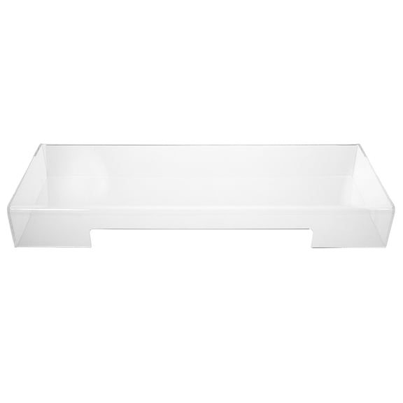 LOLIPPYY White Keyboard Protective Cover Acrylic Crystal Clear Case for Various Keyboard Models