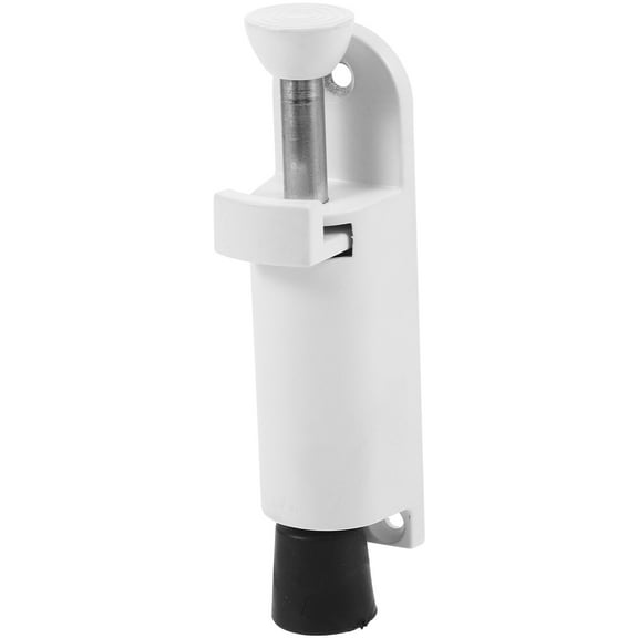 LOLIPPYY White Kick Down Door Stop for Home Use with Easy Installation and Invisible Design