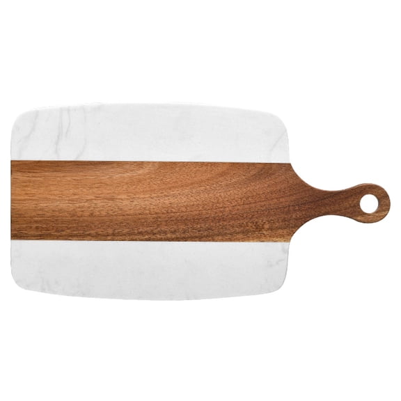 LOLIPPYY White Marble Cutting Board For Cheese Charcuterie Home Users 1Pcs