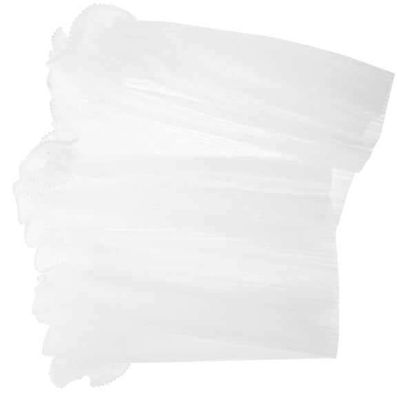 LOLIPPYY White Mesh Tulle Fabric Roll for Flower Bouquet Wrap and Party Decoration