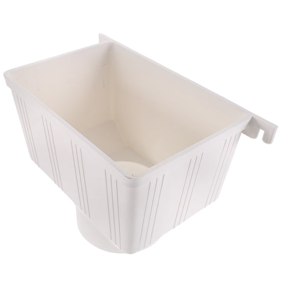 LOLIPPYY White PVC Rain Diverter Kit for Gutter with Durable Leak Proof Downspout Funnel