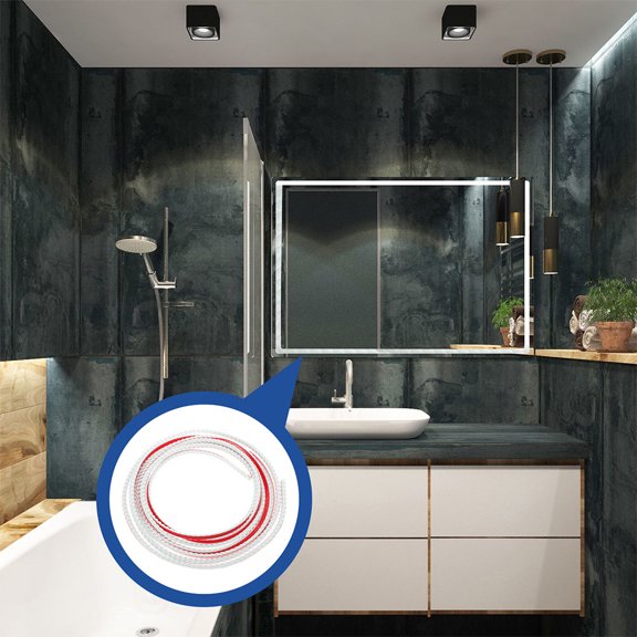 LOLIPPYY White Peel and Stick Corner Trim with 3D Relief Pattern for Wall and Cabinet Edge Decor