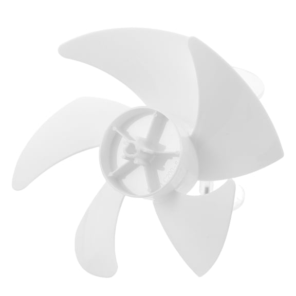 LOLIPPYY White Plastic Fan Blade Replacement for Indoor Electric Fans Compatible with Pedestal and Ceiling Fans
