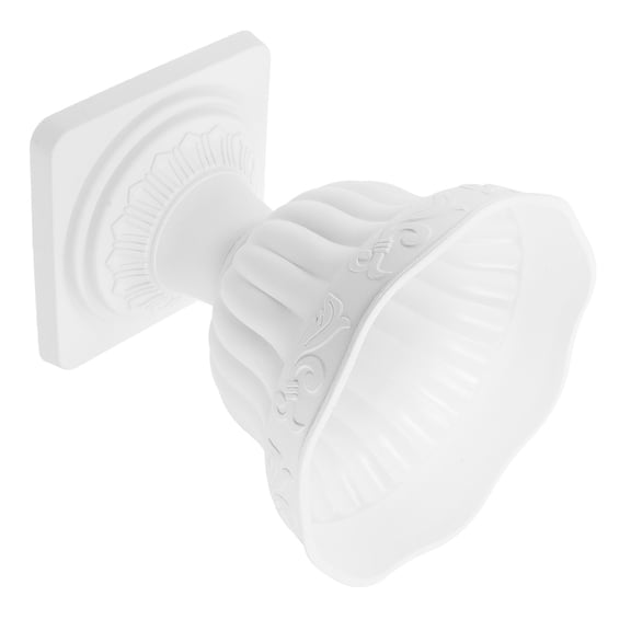 LOLIPPYY White Plastic Urn Planter Roman Style Column Flowerpot for Outdoor Patio Porch Wedding Decor