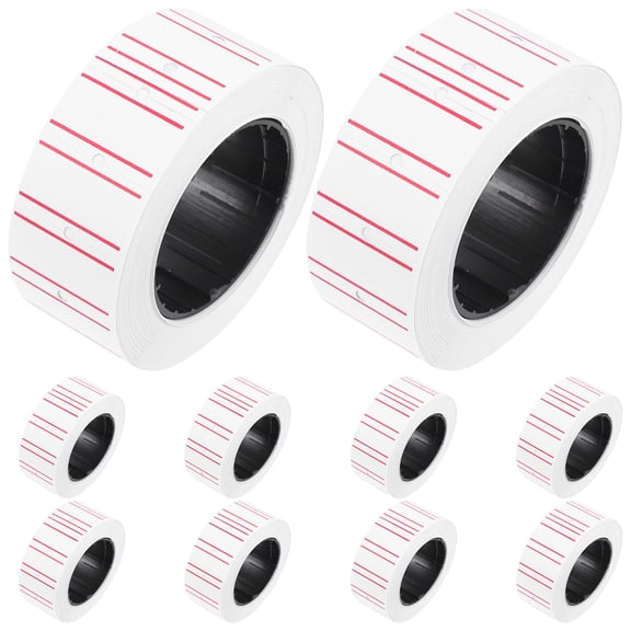 LOLIPPYY White Price Marker Label Paper Ideal for Fruit Store and Retail Price Tagging