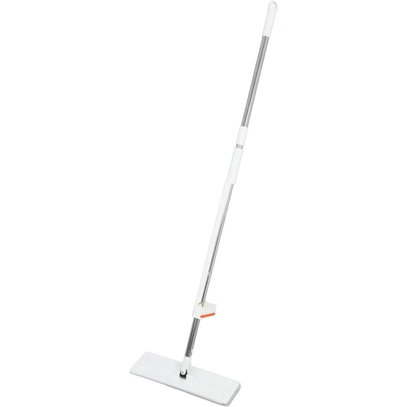 LOLIPPYY White Quick Dry Flat Mop for Home Use with Portable Self Squeeze and Replaceable Pads