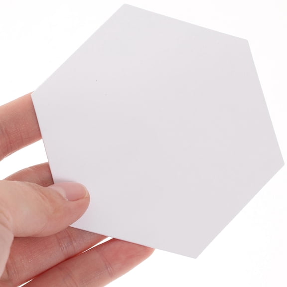 LOLIPPYY White Quilting Templates Paper for Patchwork, Sewing Crafts, Drawing, Painting, and Art Projects