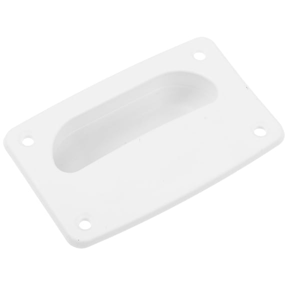 LOLIPPYY White Recessed Floor Hatch Pull Handles Durable Marine Grade Flush Mount Boat Deck Handle