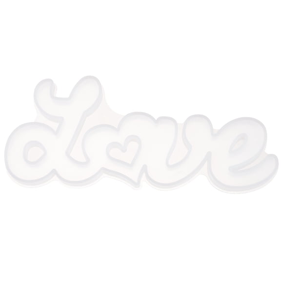 LOLIPPYY White Silicone Alphabet Mold for Resin Crafts, Reverse Hanging Tags, Crystal Epoxy Art and Custom Lettering