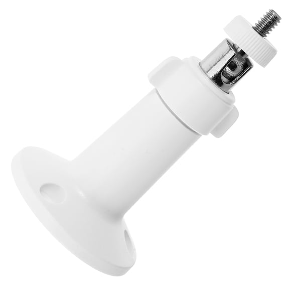 LOLIPPYY White Plastic Solar Camera Mount, Sturdy Construction, Easy Installation