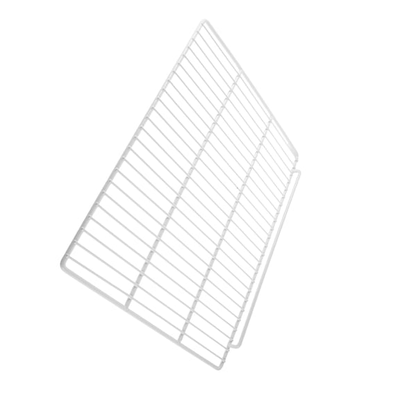 LOLIPPYY White Wire Mesh Refrigerator Shelf Divider Organizer for Maximized Storage and Easy Maintenance