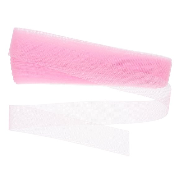 LOLIPPYY Wide Pink Polyester Trim for Crafting and Sewing Projects