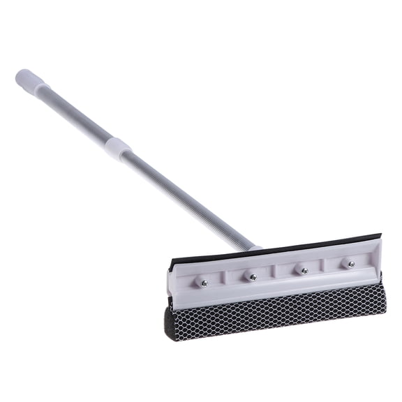 LOLIPPYY Window Squeegee Kit with Extendable Handle and Microfiber for Streak Free Window Cleaning Coffee