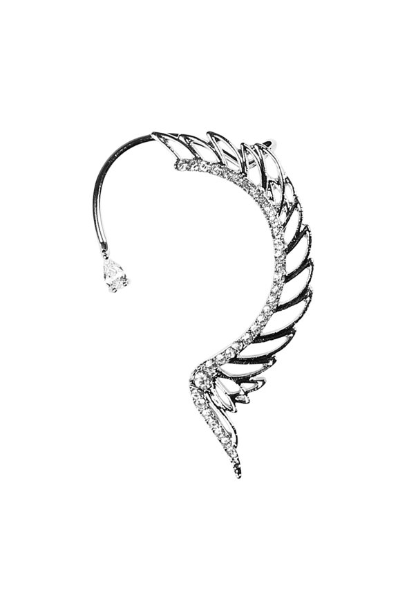 Wing Shaped Ear Cuff Earrings in Alloy Classic Stylish and Durable for Home Use