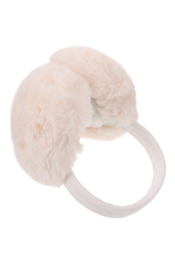 Winter Warm Earmuff Simple and Elegant White Anti-freeze 1Pcs