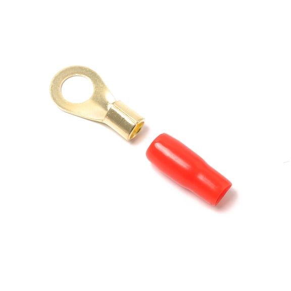 LOLIPPYY Wire Spade Connectors Electrical Contact Crimp Connection 5 Pairs