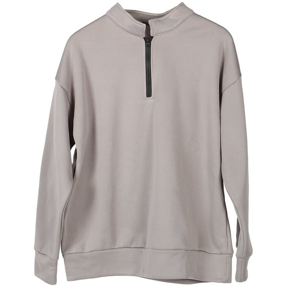 LOLIPPYY Women Half Zipper Hoodie Sleeve Sweatshirt Casual Hoodie Half Zip Sweatshirt