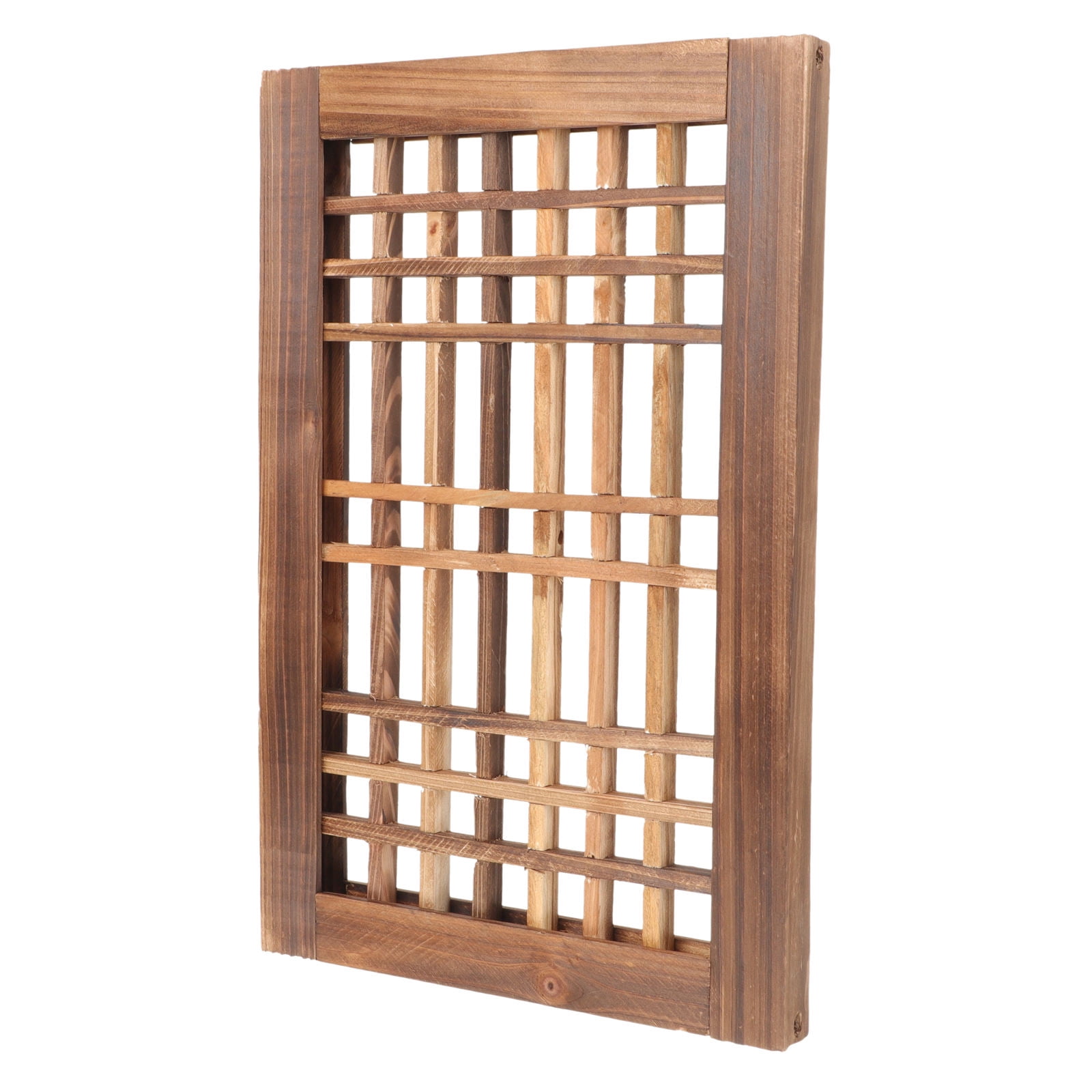 LOLIPPYY Retro Wooden Window Frame Light Brown for Home Wall Decoration ...