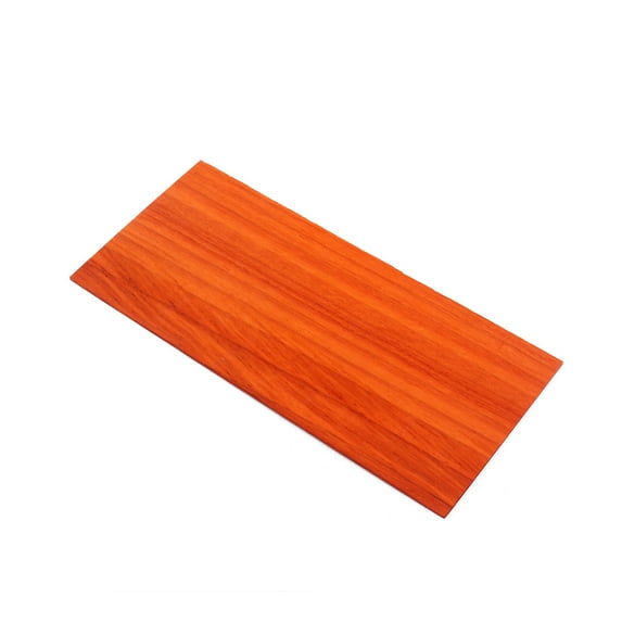 LOLIPPYY Chocolate Wood Guitar Veneer 1 Piece Instrument Replacement Part for Acoustic and Electric Guitars