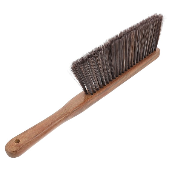LOLIPPYY Wood Handle Cleaning Brush Soft Bristle for Car Cleaning 11.8X3.5X1In