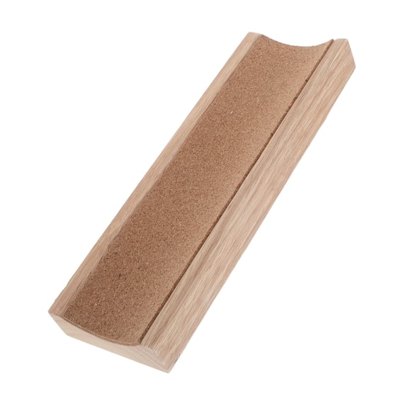 LOLIPPYY Wood Rolling Pin Organizer Rack with Decorative Design for Home Kitchen Storage