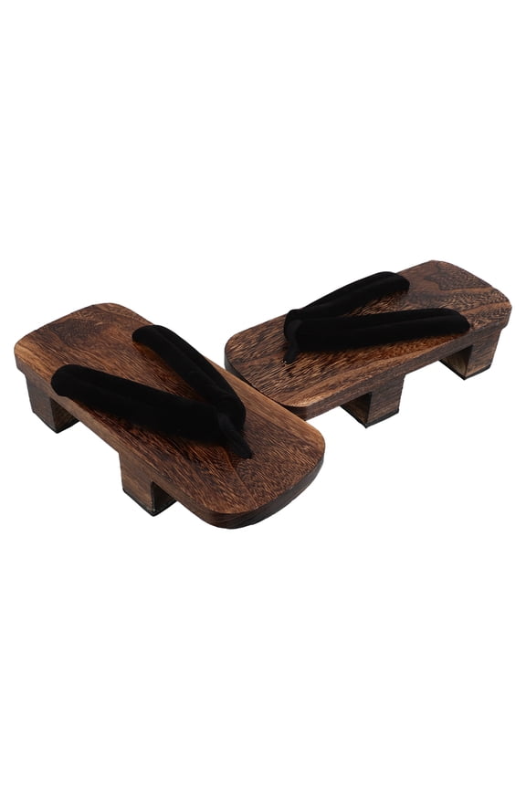 Wooden Japanese Clogs with Traditional Craftsmanship Perfect for Kimono Or Casual Outfits