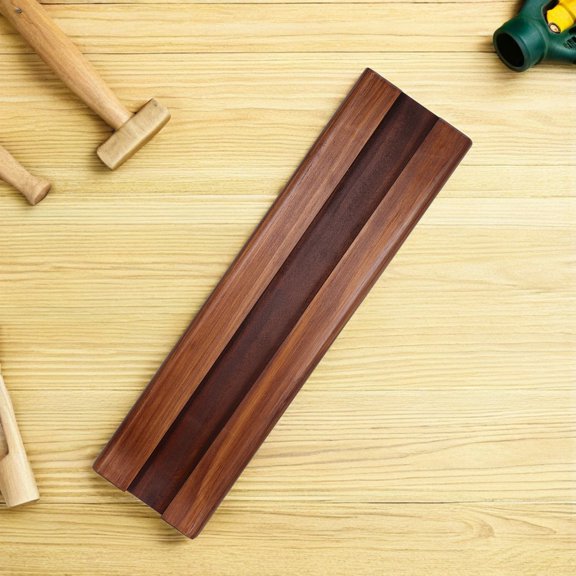 LOLIPPYY Wooden Mirror Display Rack with Anti Slip Base for Secure Full Length Mirror Support