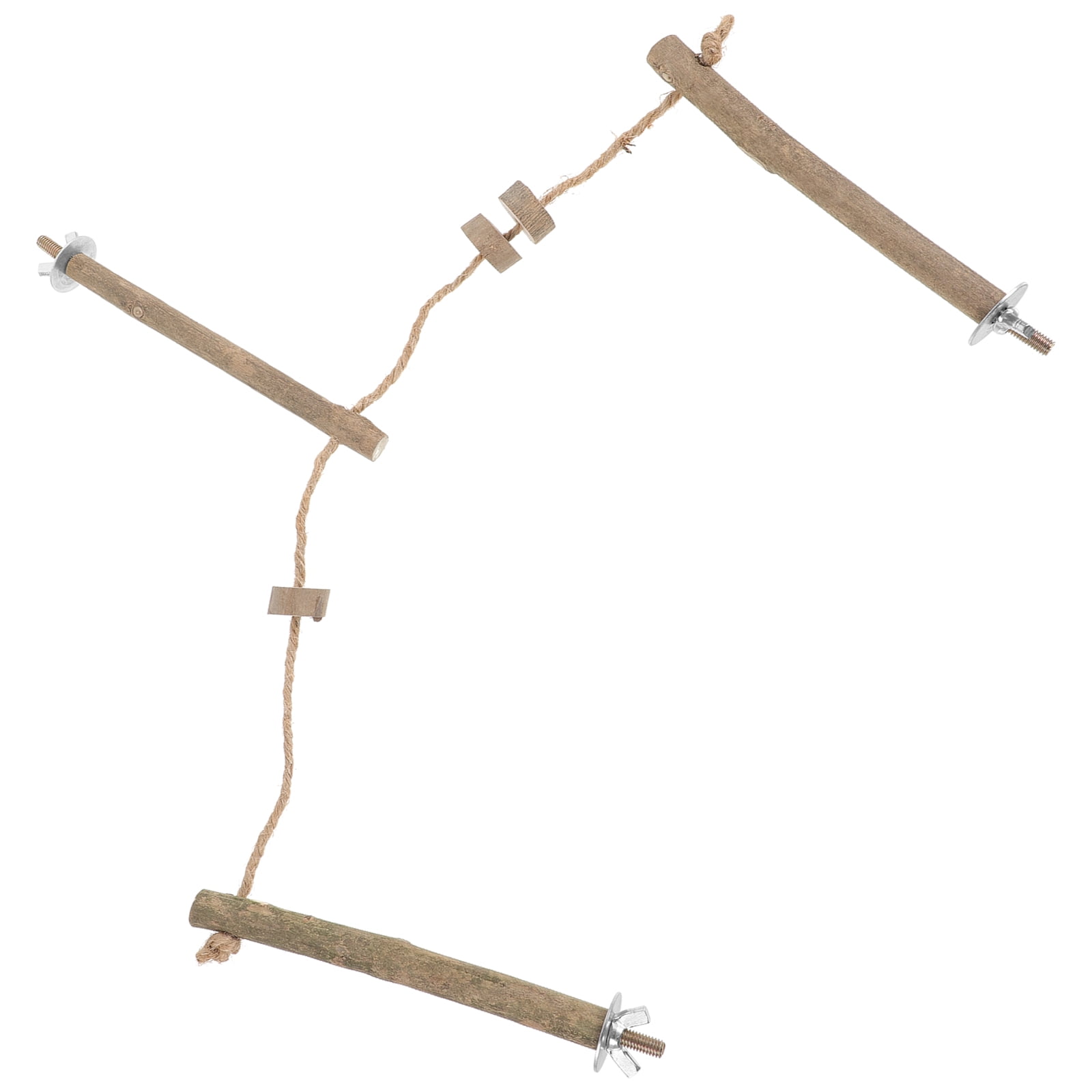 LOLIPPYY Wooden Parrot Perch Stand with Easy Installation and Durable ...
