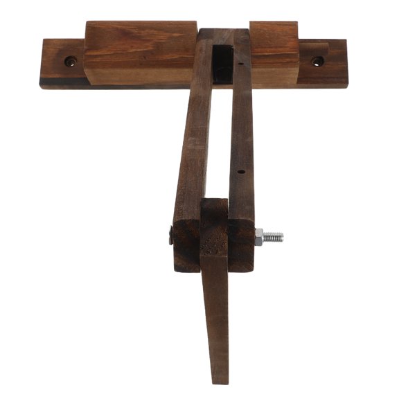 LOLIPPYY Wooden Wall Mount Lamp Holder Beige Foldable Bracket for Hanging Pendant and Wall Lights