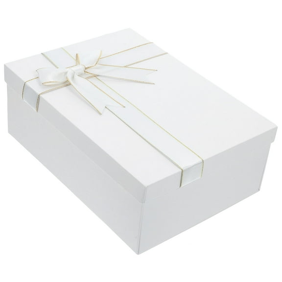 LOLIPPYY Wrap Box Box White Paper Portable Convenience Valentine's Day 1Pack