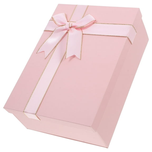 LOLIPPYY Wrap Box Pink Rectangle Design for Birthday Celebrations 1Pack