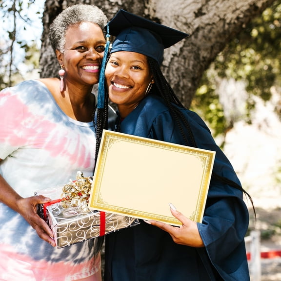 LOLIPPYY Writable Certificate Paper in Golden Color for Graduate and Academic Certificates