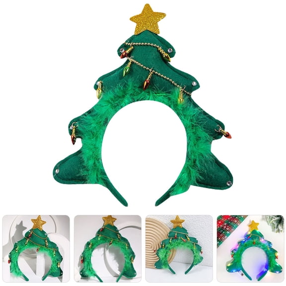 LOLIPPYY Xmas Party Headband Christmas Costume Accessory for Women 1Pcs