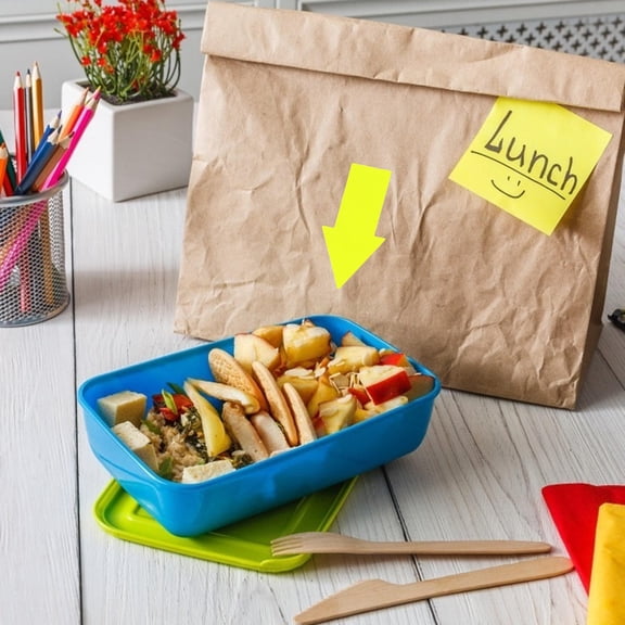 LOLIPPYY Yellow Arrow Label Stickers for Decoration on Bags Envelopes and Craft Projects with Safe Design