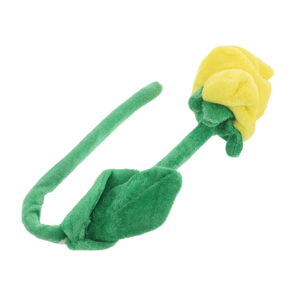 LOLIPPYY Yellow Faux Roses Bouquet Crafted with Fine Detail for Elegant Home Decor