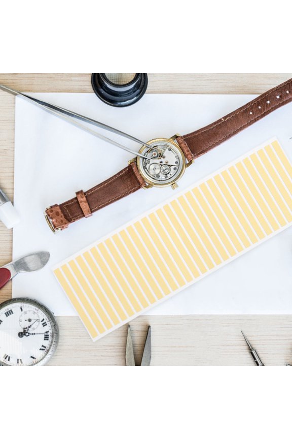 Yellow Movement Adhesive Strips Double Sided for Professional Watch Dial Repair Use