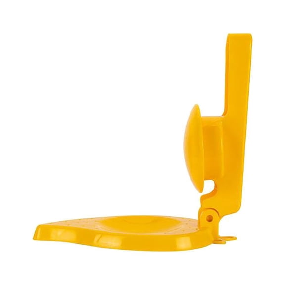 LOLIPPYY Yellow Plastic Dough Wrapper Presser Mold for Dumpling and Wonton Making