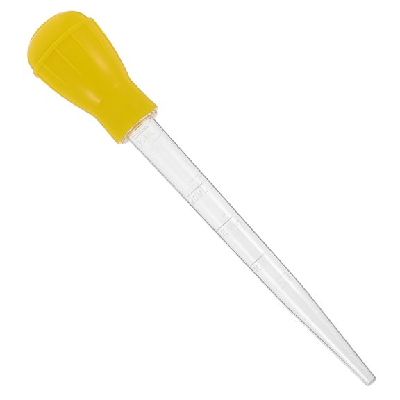 LOLIPPYY Yellow Plastic Meat Baster for Home Cooking with Marinade Injection and Bbq Convenience