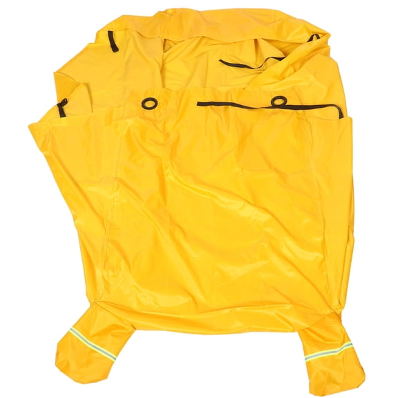 LOLIPPYY Yellow Rain Cover for Bikes and Motorcycles  Oxford Cloth Travel Accessories 2pcs