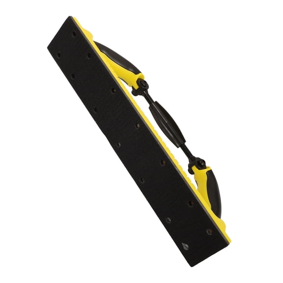 LOLIPPYY Yellow Wall Sanding Machine Hand Sander Polishing Tool for Storage Use Made of ABS EVA Nylon 3.5x8.5 Inches