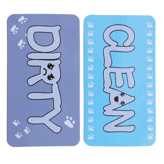 LOLIPPYY Dual Side Switching Clean and Dirty Dishwasher Magnet ABS Material for Kitchen Use, 1 Pack