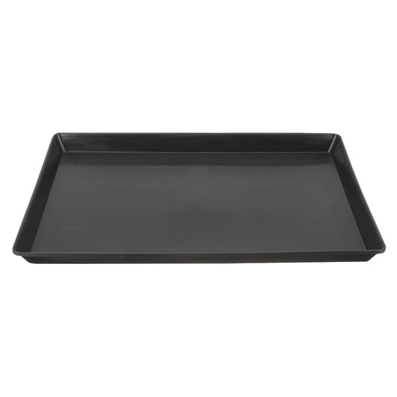 LOLIPPYY daily use dog cage trays replacement Dog Crate Pan Black ABS 1Pcs