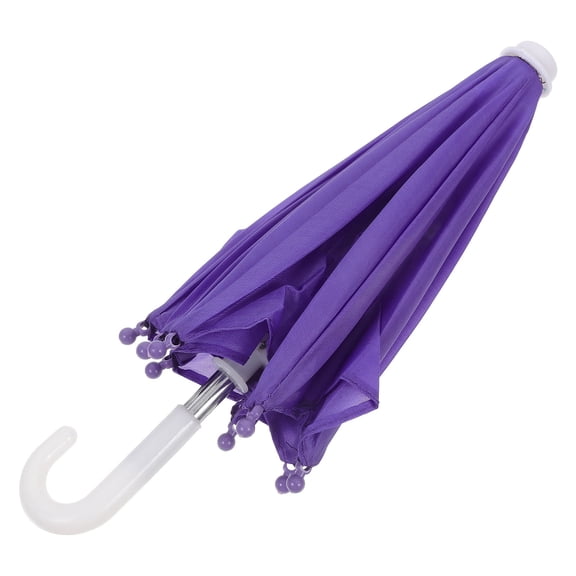 LOLIPPYY decorative umbrella Mini Umbrella Purple for Performances 1Pcs
