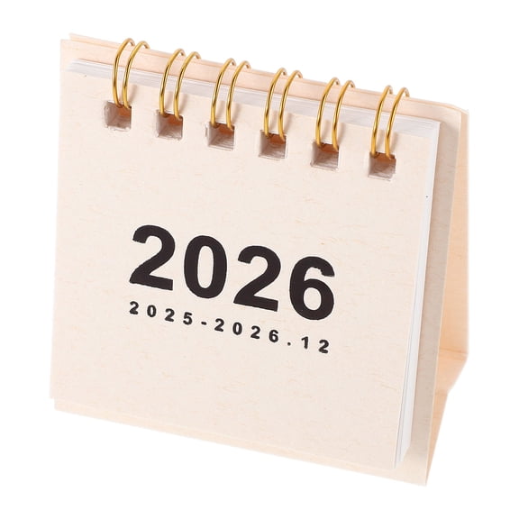 LOLIPPYY Small Standing Desk Calendar Weekly Planner Scheduling Tool for Home Piece