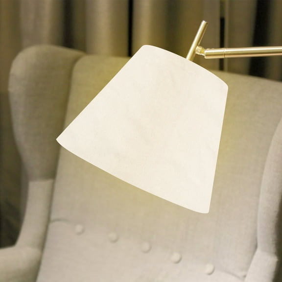 LOLIPPYY fabric shaded lampshade for living room Light Shade White DIY Lampshade Making 1Set