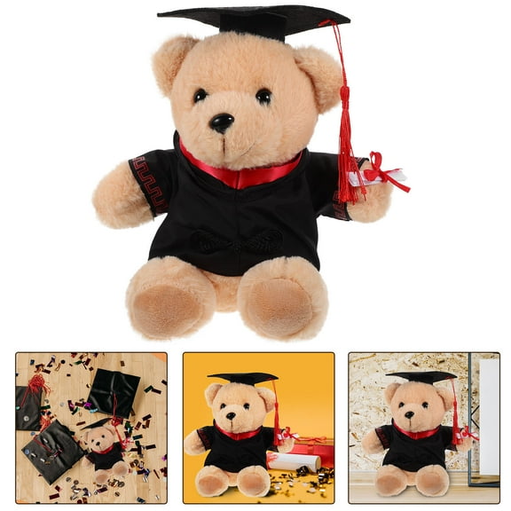 LOLIPPYY Graduation Bear Stuffed Animal Doll, Multi-Color, 1 Piece, Suitable for All Ages