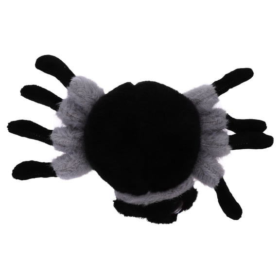 LOLIPPYY furry spiders Spider Plush Toy Black 1Set for Cute Design Decorations